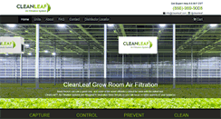 Desktop Screenshot of cleanleaf.com